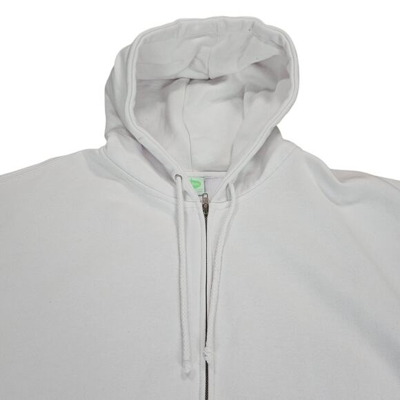 Vintage Beatles Hoodie Womens XXL White Y2K Full Zip Band Jacket Fleece Casual - Picture 4 of 14